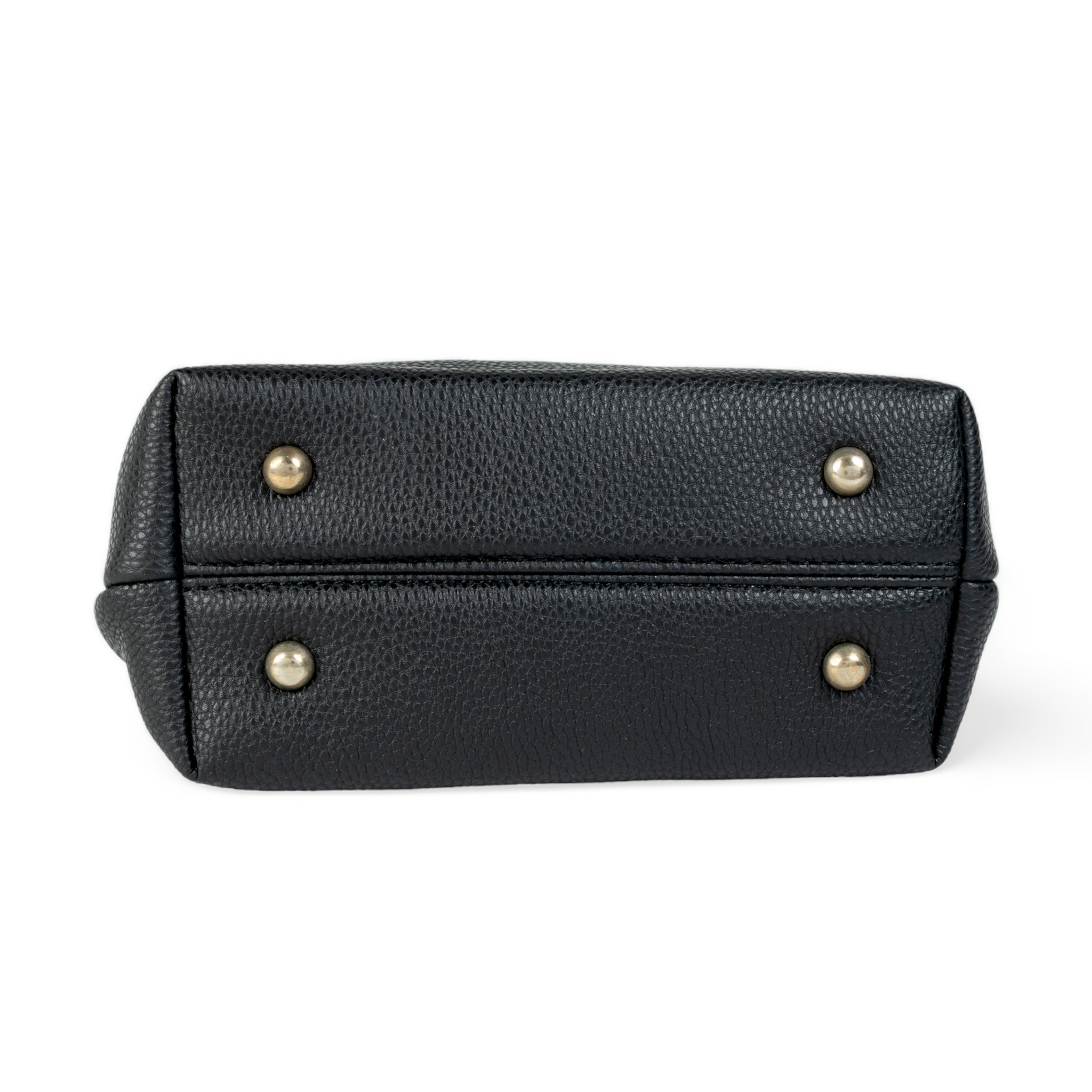 Chokore Crossbody Bag with Metal Closure (Black)