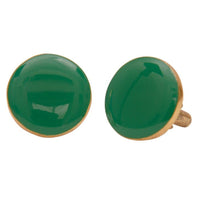Chokore Chokore Green color Round shape Cufflinks