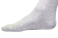 Chokore Chokore Light Grey Double Needle Bamboo Socks