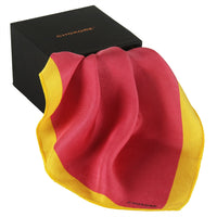 Chokore Chokore Pink Silk Pocket square for Men